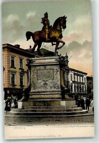 Göteborg Karl IX staty