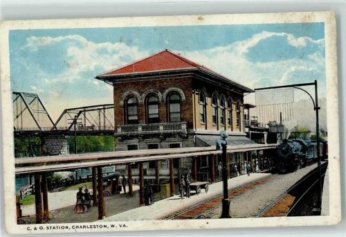 Charleston Bahnhof Eisenbahn