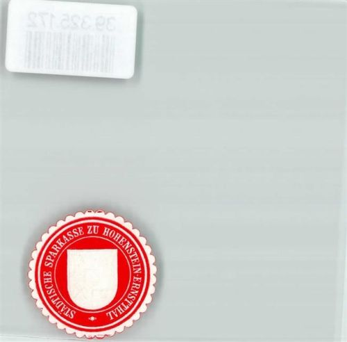 Hohenstein-Ernstthal Städtische Sparkasse zu Hohenstein-Ernstthal