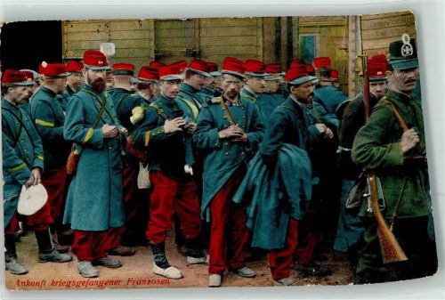 1915 Ankunft Franzosen