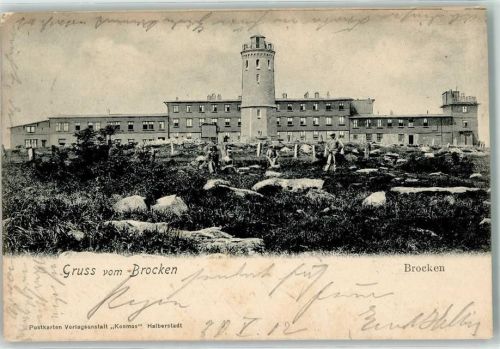 Brocken Brockenhotel Aussichtsturm