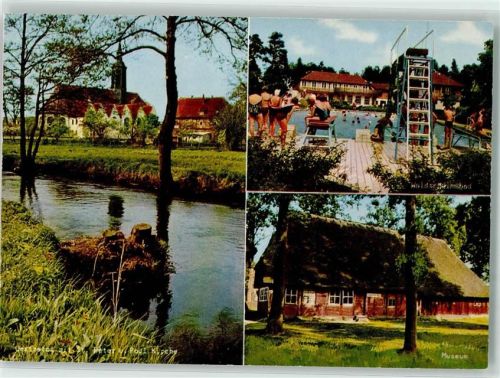 Hermannsburg Naturpark Südheide St. Peter und Paul Kirche Schwimmbad Museum