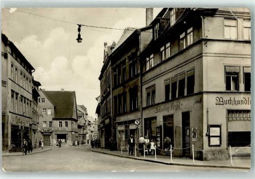 Lutherstadt Eisleben Wilhelm-Piek-Straße Buchhandlung Koegel