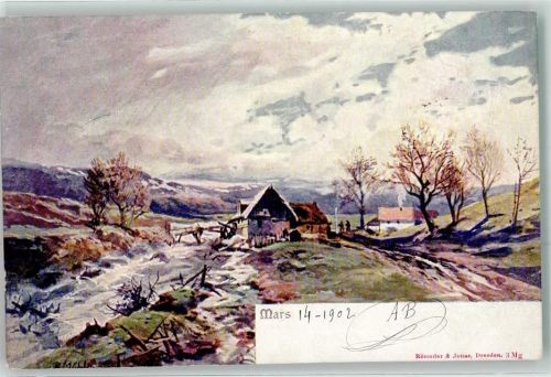 1902 März Landschaft