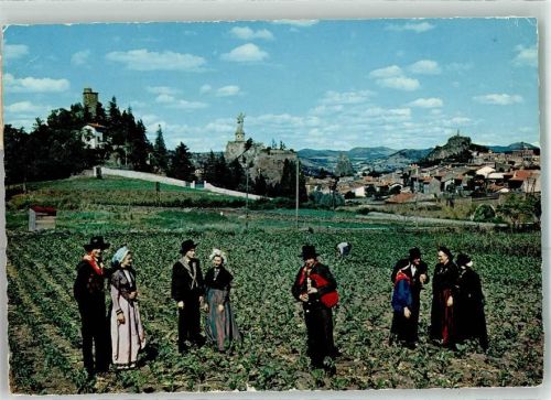 Le Puy-en-Velay Tracht la perle du Massif Central