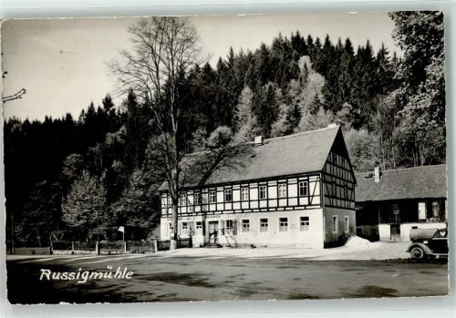 Hohnstein Gasthaus Russigmühle Auto