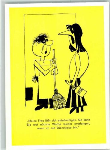 Meine Frau läßt sich entschuldigen sign.Dumitru Negrea