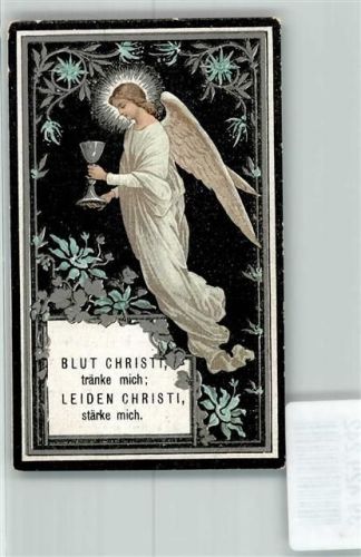 Uttigkofen Karl Lechner Ökonom verstorben 1898 Engel Blut Christi