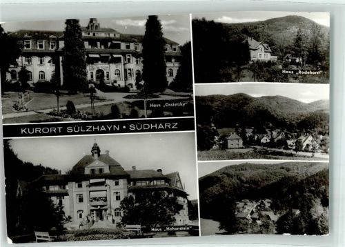 Sülzhayn Haus Ossietzky Haus Rodehorst Haus Hohenstein