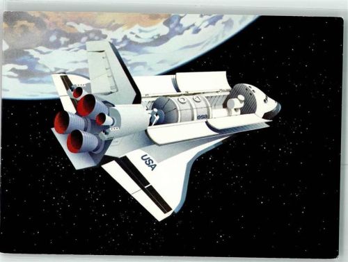 Luzern Space Shuttle Sonderstempel Sondermarke Luraba 1981