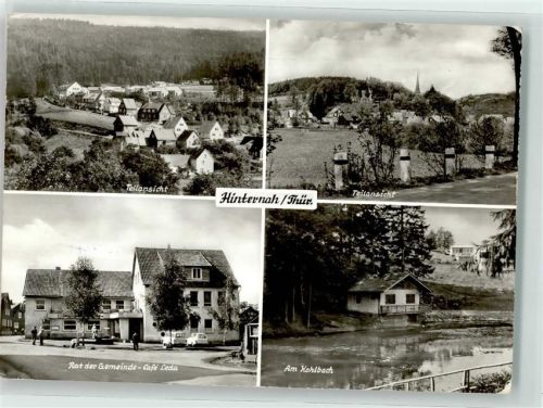 Hinternah 1981 Rat der Gemeinde Cafe Leda Am Kohlbach