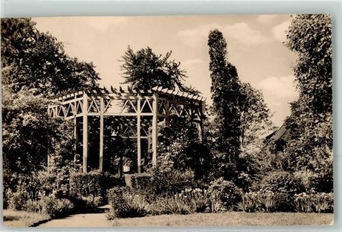 Bernburg Im Park der FDGB Kuranstalt