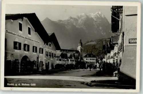 Kuchl gegen den Hohen Göll
