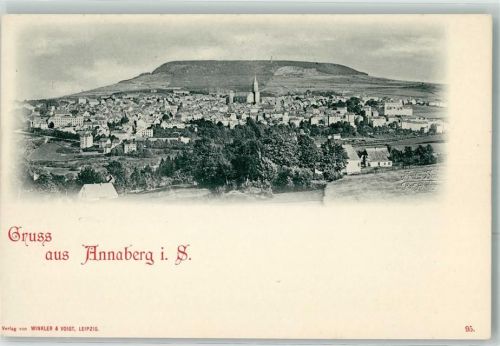 Annaberg-Buchholz Ortsteil Annaberg mit St. Annenkirche