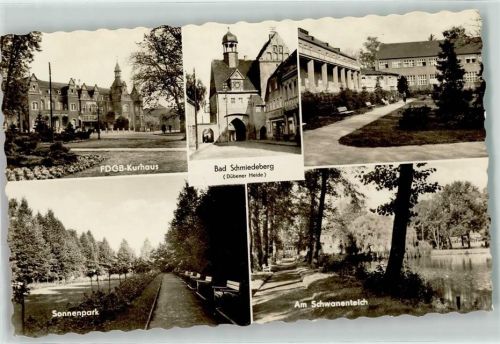 Bad Schmiedeberg FDGB-Kurhaus Sonnenpark Schwanenteich