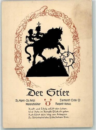 Stier Engel Spruch Verlag Gunkel Nr.800-5