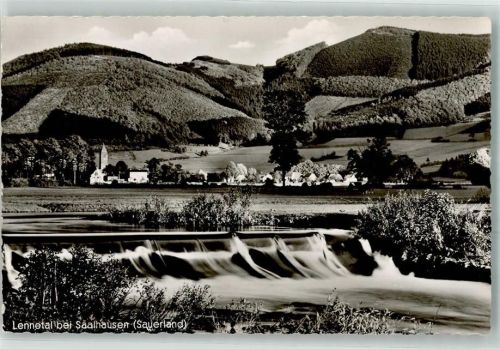 Saalhausen Lennetal Wehr