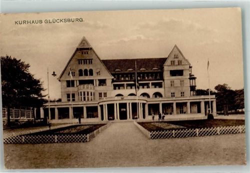 Glücksburg 1918 Kurhaus