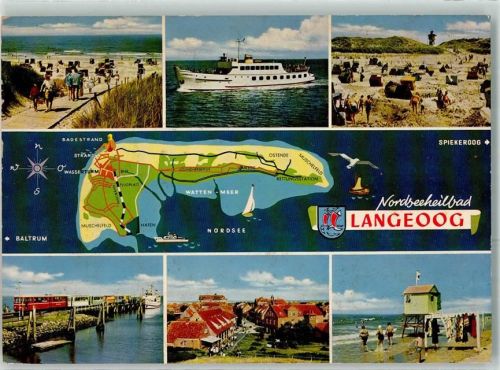 Langeoog Eisenbahn Seebäderschiff Wasserturm
