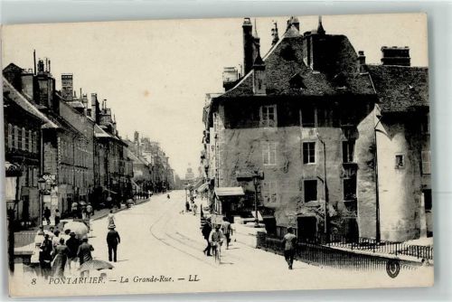 Pontarlier la Grande Rue Fahrrad
