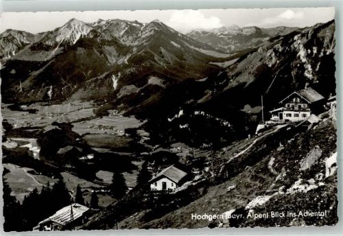 Marquartstein Hochgernhaus Hüttenstempel