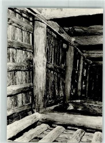 Altenberg Schaubergwerk Neubeschert-Glück Stollen Polnische Türstockzimmerung