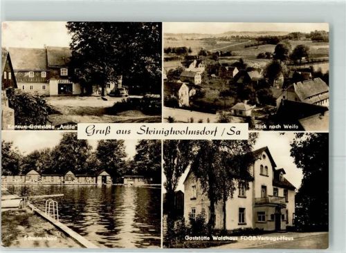 Steinigtwolmsdorf Schwimmbad Gasthaus Antifa Gasthaus Waldhaus