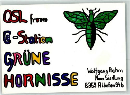 Alkofen Grüne Hornisse