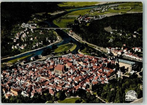 Hann Münden Fliegeraufnahme Altstadt und Mündungsgebiet