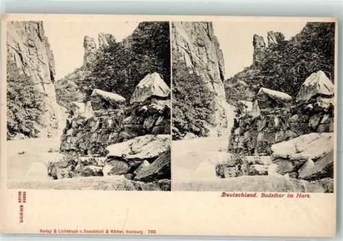 Bodethor im Harz Verlag Näther nr.705