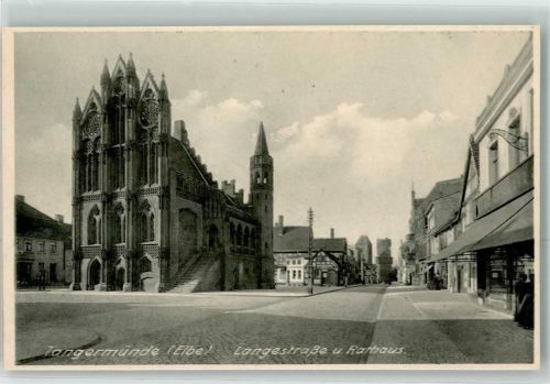 Tangermünde Langestraße Rathaus