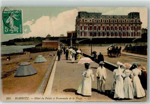 Biarritz 1913 Hotel du Palais