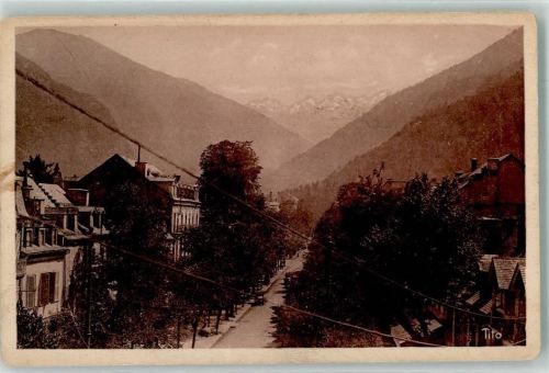 Bagneres-de-Luchon Pyrenäen Foto AK