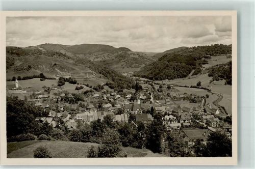79677 W7869 Schönau im Schwarzwald Foto AK mit Kirche Mariä Himmelfahrt