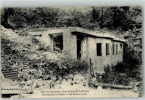 Sens Abri du Kronprinz dans le bois de la Grurie