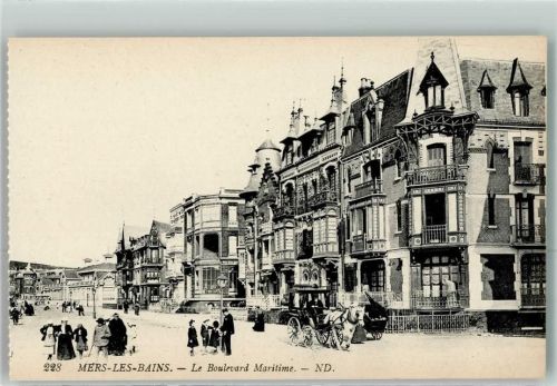 Mers-les-Bains Boulevard Maritime
