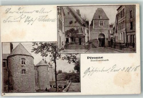 Peronne 1915 Stadtbefestigung