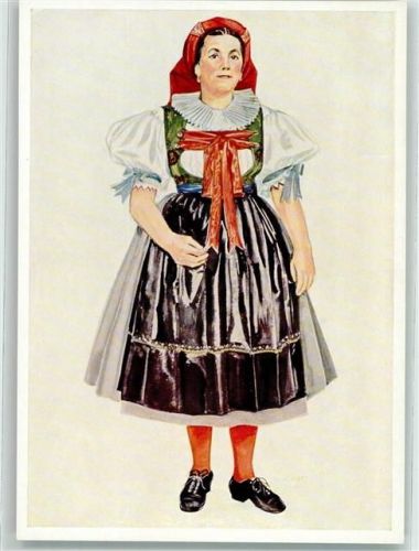 Jihlava sign. E. Moser-Pfiffl Iglauer Tracht