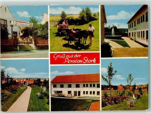 Holzhausen 1975 Pension Haus Stork am Wiehengebirge