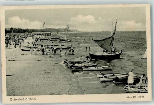 Ahlbeck Strand Fischerboote