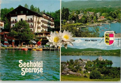 Maria Wörth Seehotel Seerose nur Scan beschnitten