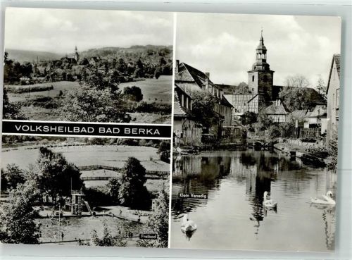 Bad Berka Freibad Klein Venedig Schwan