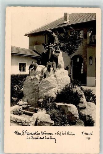 Wien Denkmal St. Franziskusbrunnen
