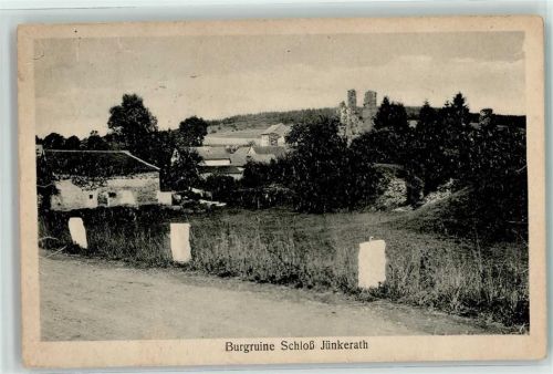 Jünkerath 1918 Burgruine Schloss Jünkerath