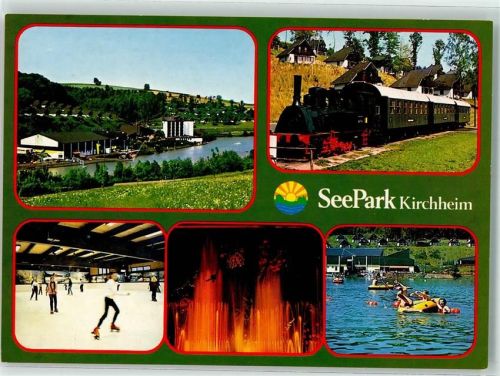 Kirchheim Seepark Ferien Freizeit See Lok Eisenbahn Rollschuhe
