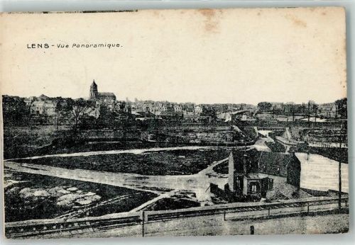 Lens 1915 Bahnlinie