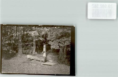 Langenneufnach Martinsbrünnerle Foto Original aus Archiv eines Ansichtskartenverlags Ort handschriftlich