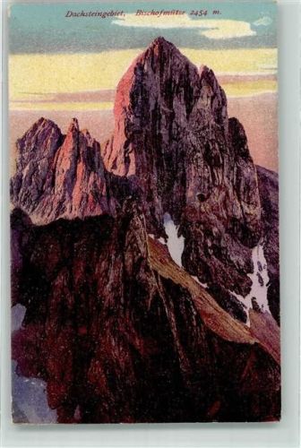 Zwieselalmhütte - Dachstein Bischofsmütze Hüttenstempel