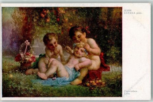 Wien 3. Bezirk, Landstraße Umworben Galerie Wiener Künstler Nr. 1227 Zatzka, H. Künstlerkarte