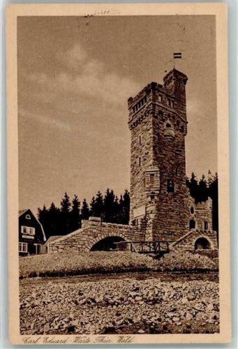 Elgersburg Carl Eduard Warte a.d. Hohenwartskopf